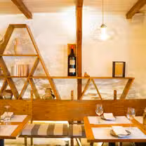 A photo of Estiatorio Mythos restaurant