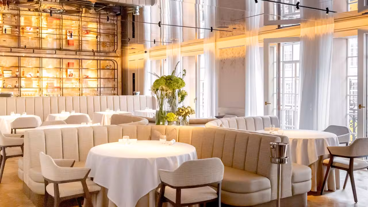 Dining room at Alex Dilling at Hotel Cafe Royal - Alex Dilling at Hotel Café Royal, London, Greater London