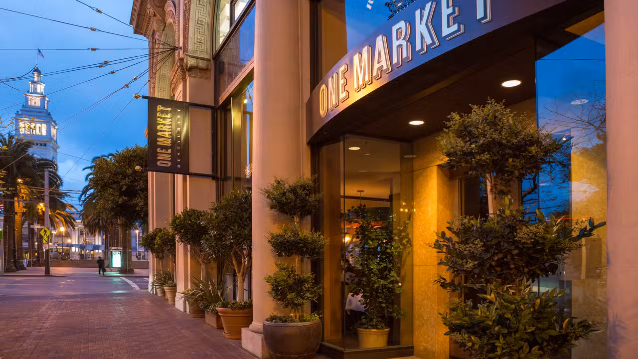 Exterior - One Market Restaurant, San Francisco, CA