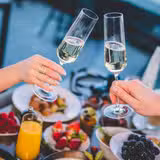 Rooftop-Brunch auf der 17. Etage des Bonn Marriott Photo