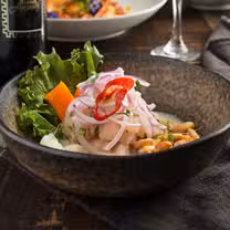 A photo of Aromas Del Peru- Hammocks restaurant