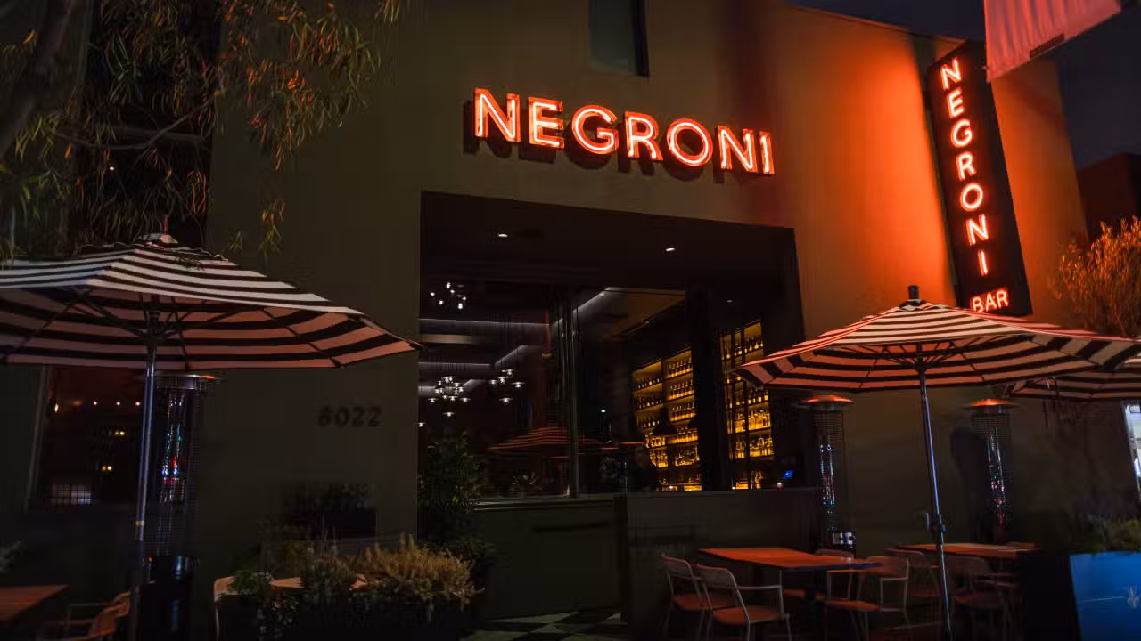Exterior - Negroni 3rd St., Los Angeles, CA