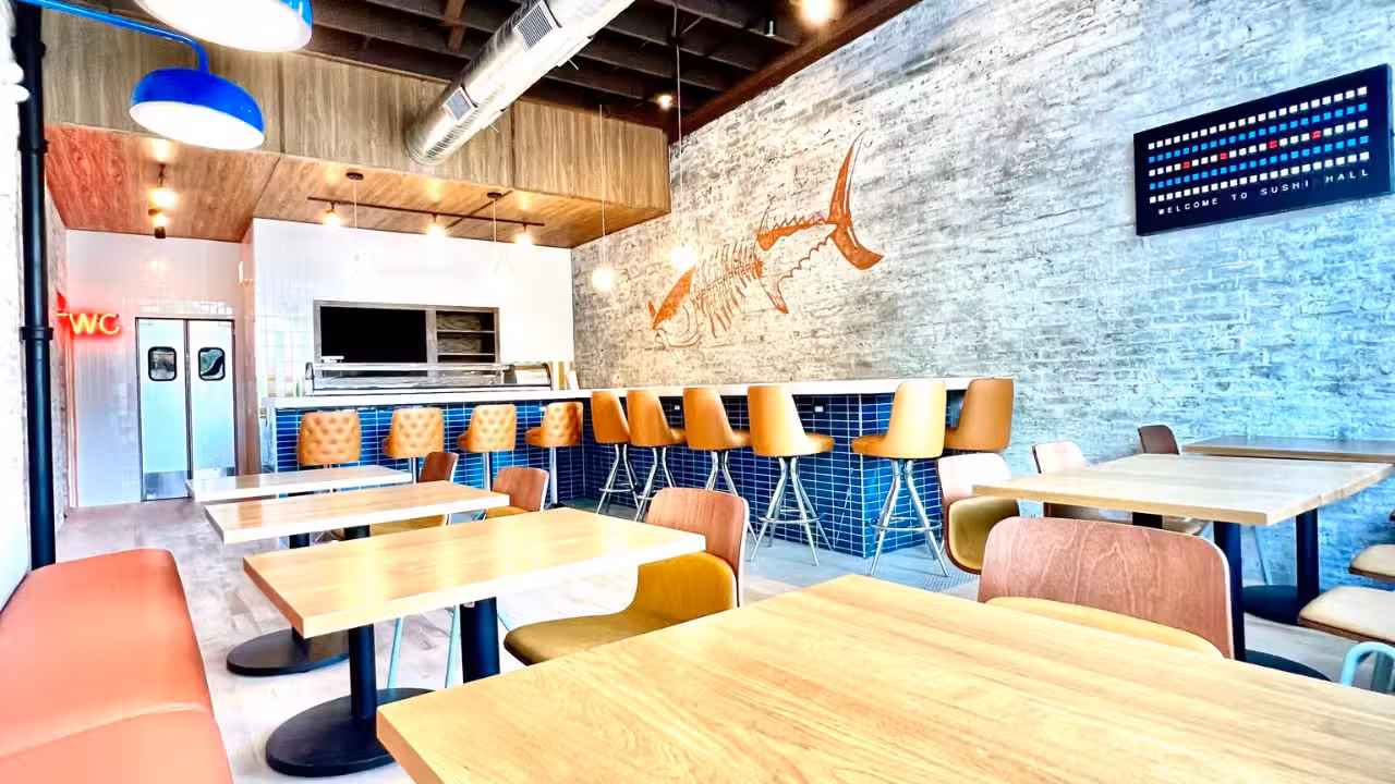 The main dining room - Sushi Hall, Chicago, IL