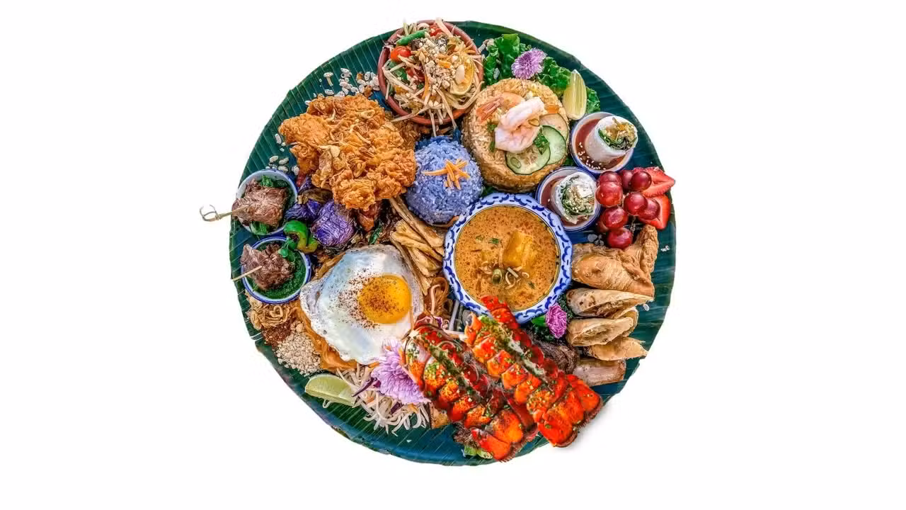 The Little Lao Table Set - Farmhouse Kitchen Thai Cuisine - Portland Hawthorne, Portland, OR