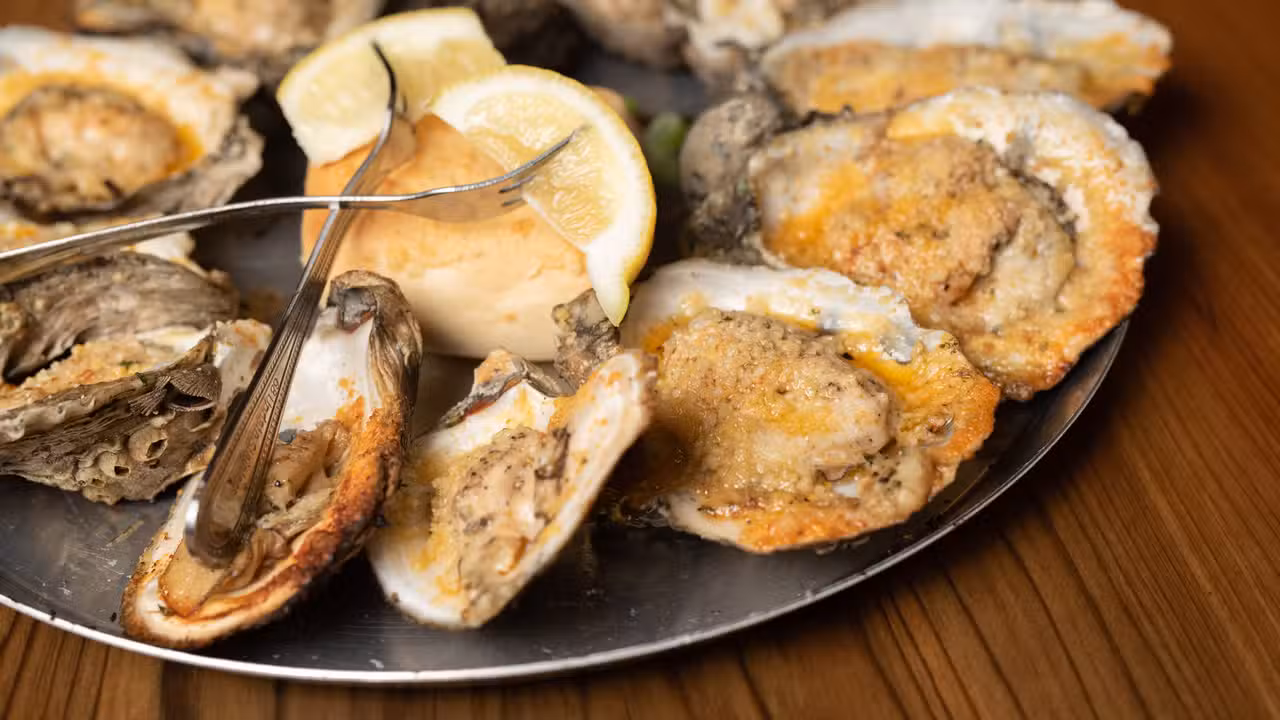Char-Grilled Oysters - Prejean's Restaurant Broussard, Broussard, LA