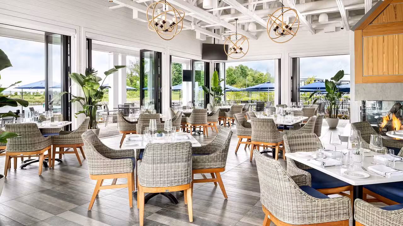 Interior - Beach Club Restaurant - Friday Harbour Resort, Innisfil, ON