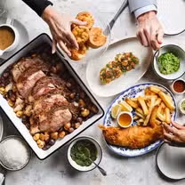 A photo of California English restaurant