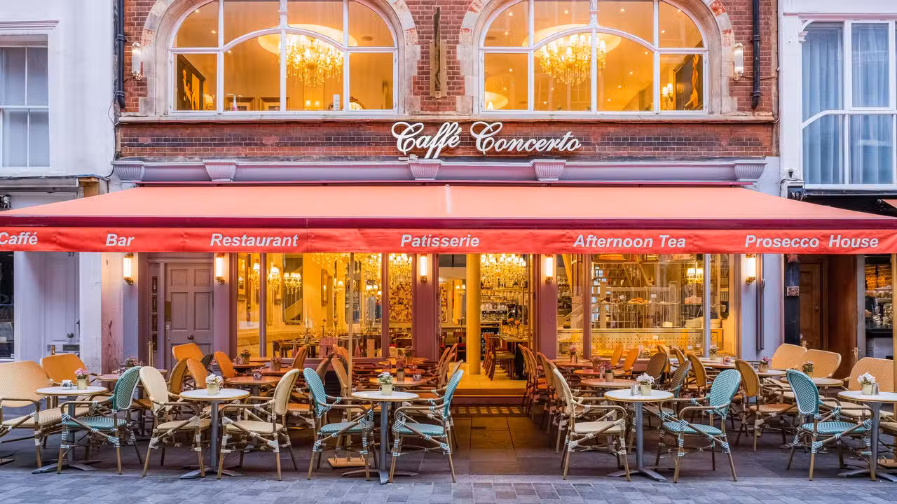 Caffé Concerto - Oxford Street, London, 