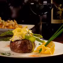 A photo of The Back Room Steakhouse restaurant