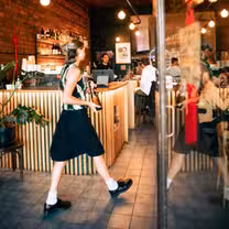 A photo of Sleepy's cafe and wine bar restaurant