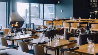 A photo of Bistro Nordik - Delta Hotel Marriott, Mont Sainte-Anne restaurant
