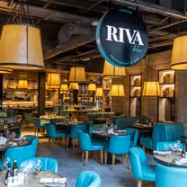 A photo of Riva Blu Italian Restaurant & Bar - Manchester restaurant