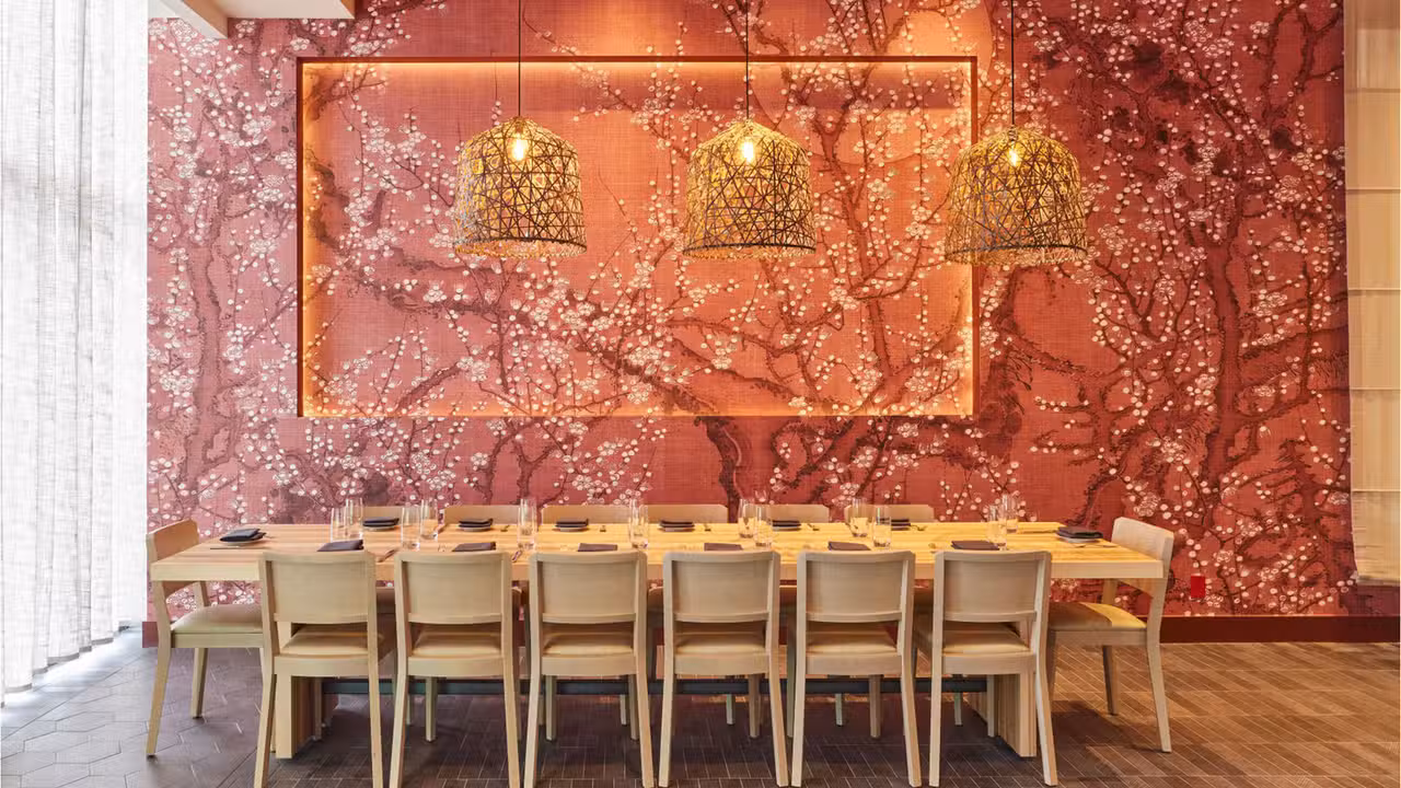 Binnenkant - BLU SUSHI, Weehawken, NJ