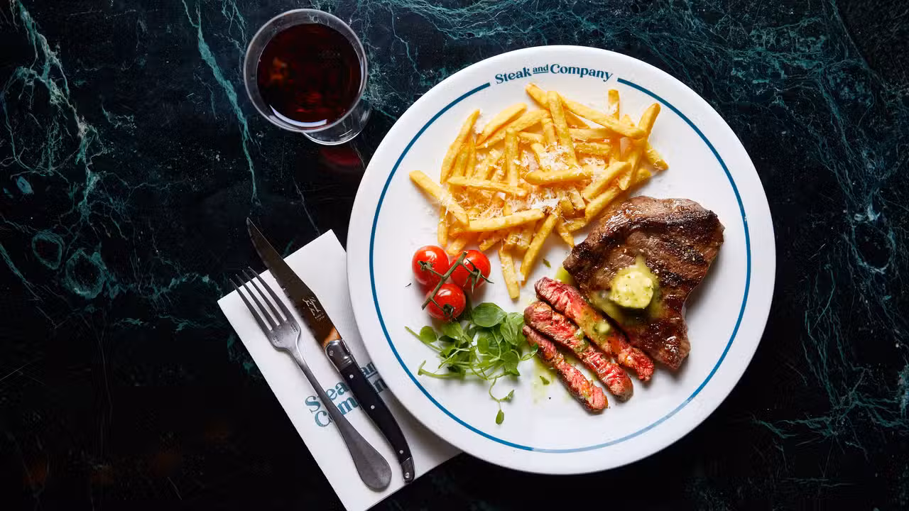 10oz Ribeye  - Steak and Company Piccadilly Circus, London, London