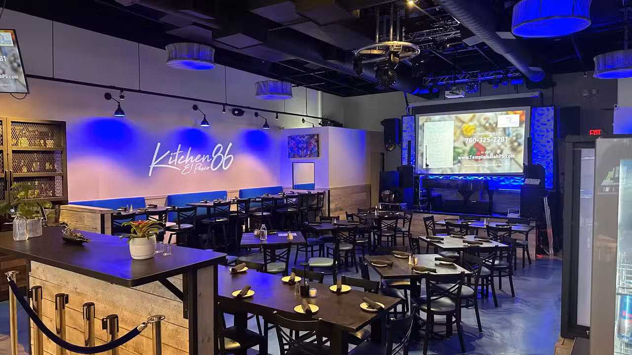 Kitchen 86 in El Paseo has a modern, colorful vibe - Kitchen 86 El Paseo, Palm Desert, CA