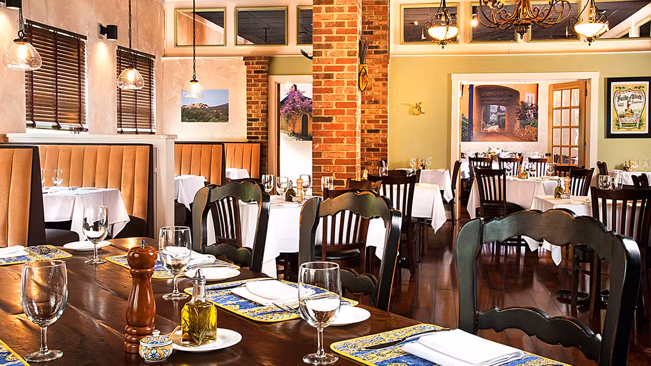 Provence Dining Room from the Chef's Table - Brasserie Provence, Louisville, KY