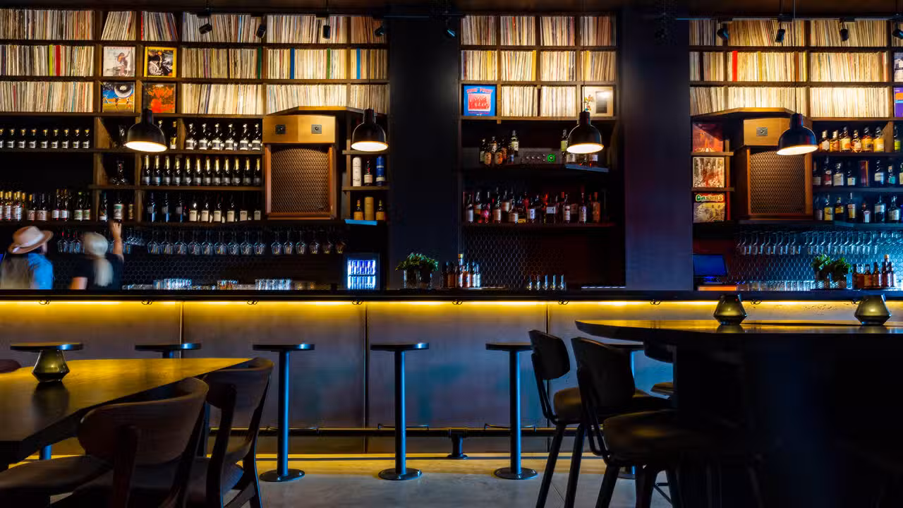 Interior - Takashima Record Bar, St. Louis, MO