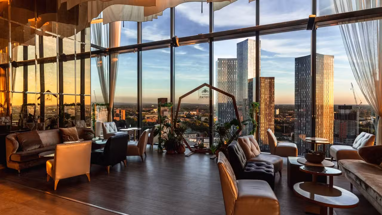 Experience the panoramic views from the 23rd floor - Cloud 23, Manchester, 
