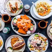 Una foto del restaurante New York Deli - Hillcroft
