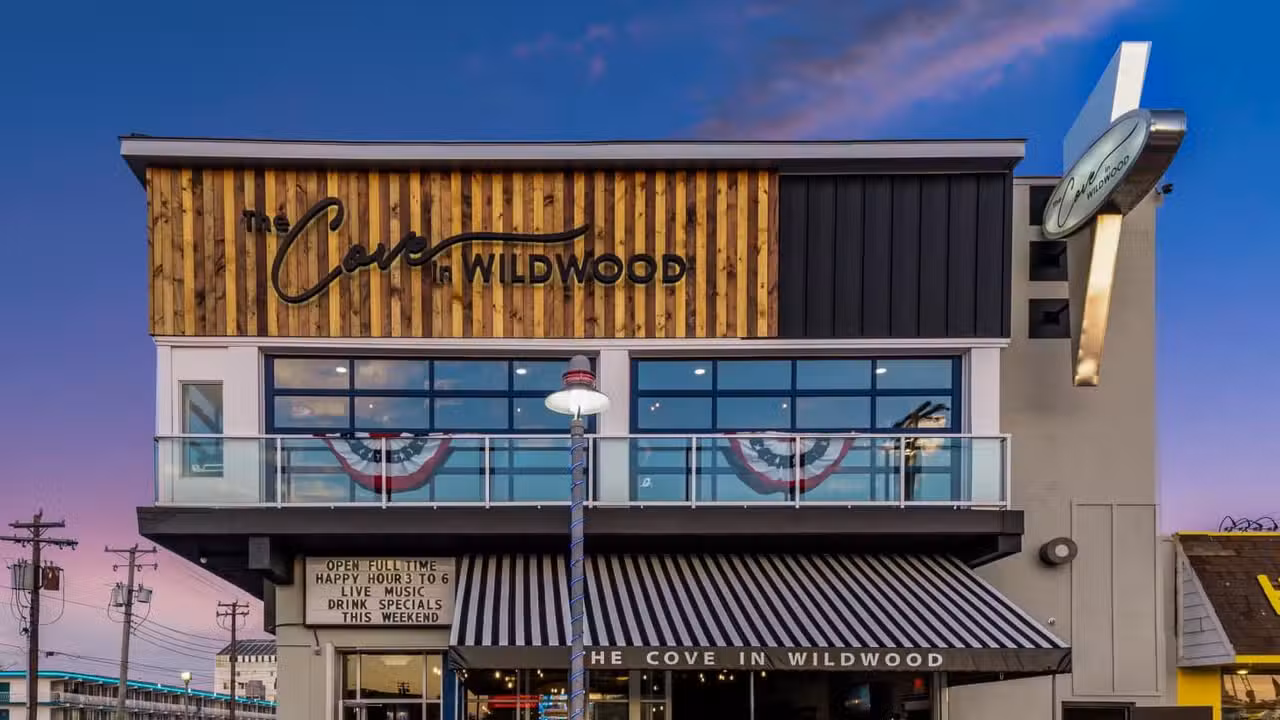 Elevated American Cuisine, full service bar. - The Cove in Wildwood, Wildwood, NJ