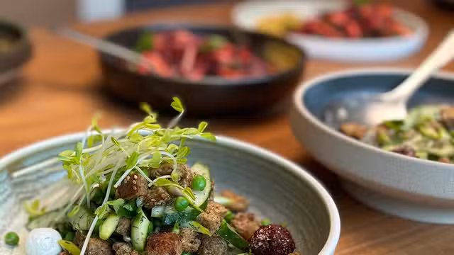 A photo of Happy and Olive restaurant