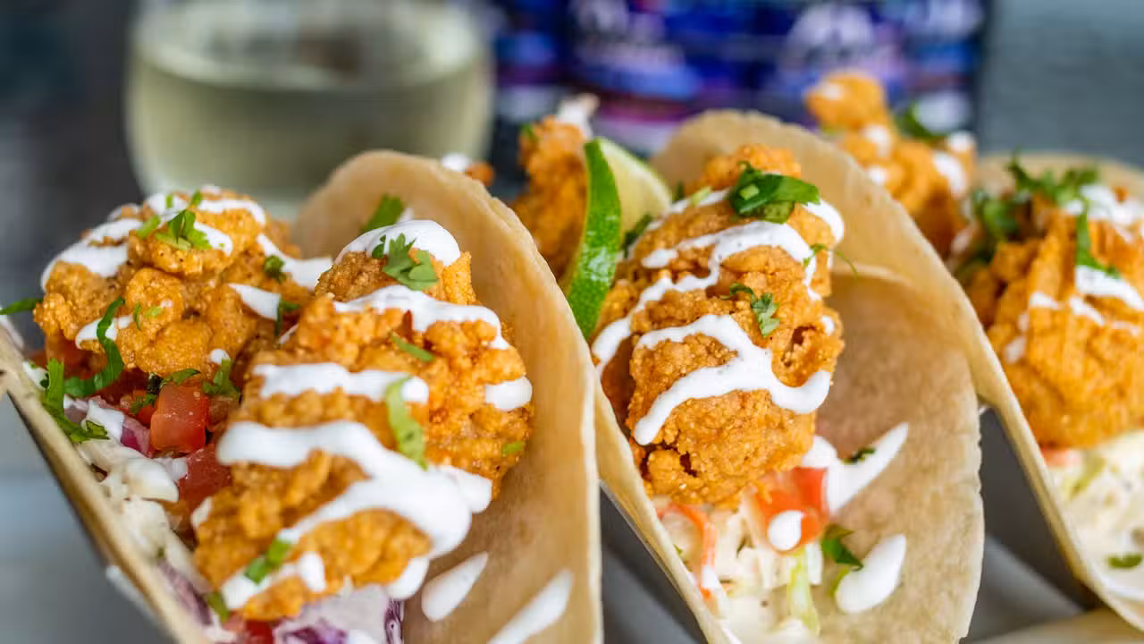 OYSTER TACOS - Willie's Restaurant & Bar, Baton Rouge, LA