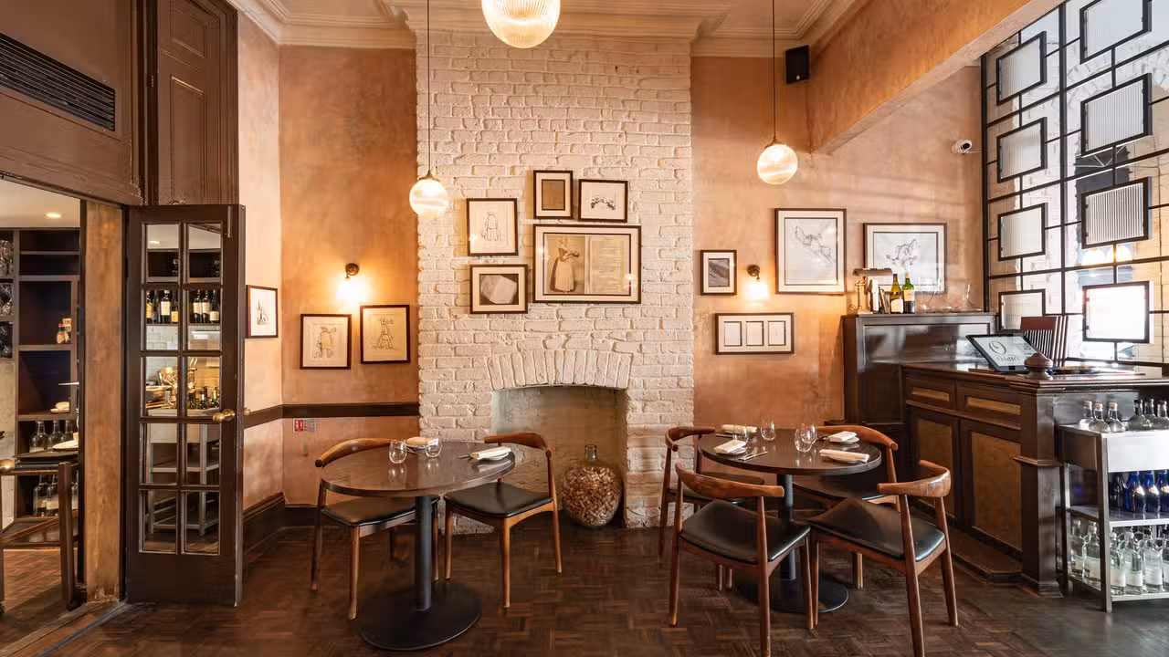 Binnenkant - Odette's Restaurant, London, 