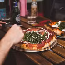 A photo of Aurora & Vito's Süßholz Pizzeria restaurant