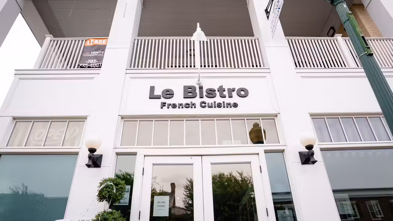 farm-to-table, casual fine-dining - Le Bistro, Vienna, VA
