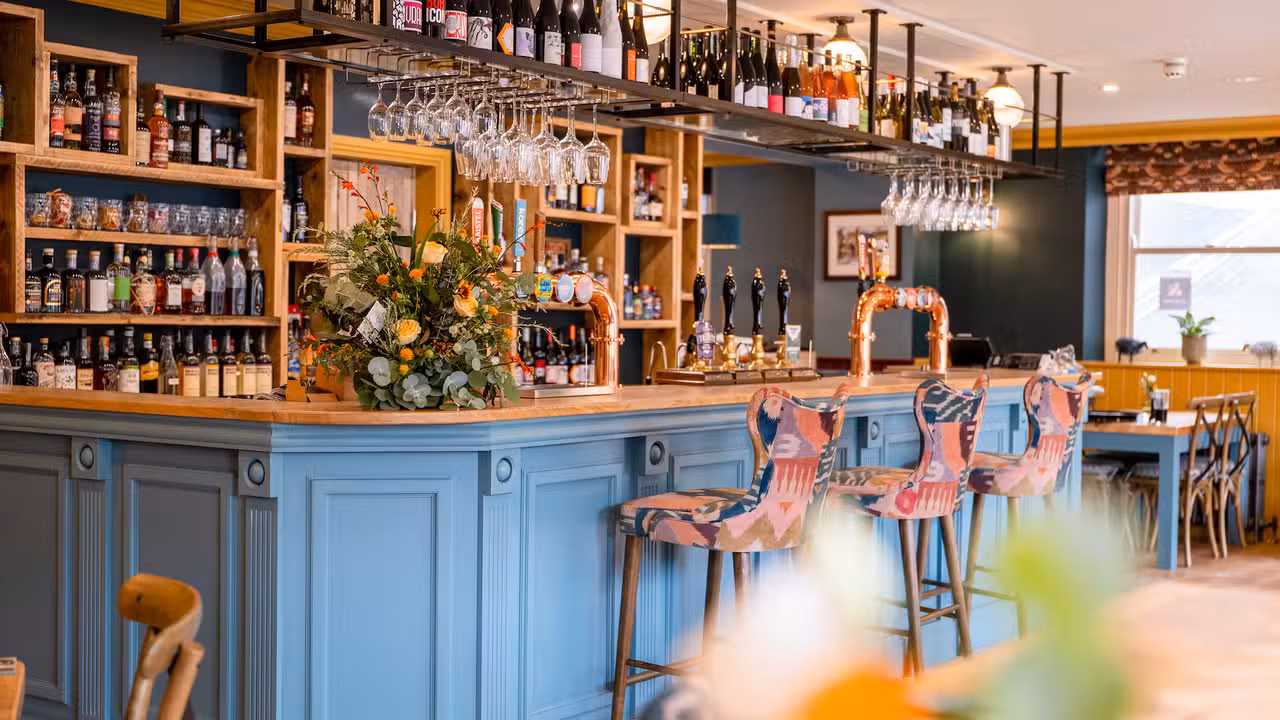 Interior - The Sheep & Penguin, Wells, Somerset