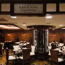 A photo of Legends Steakhouse restaurant