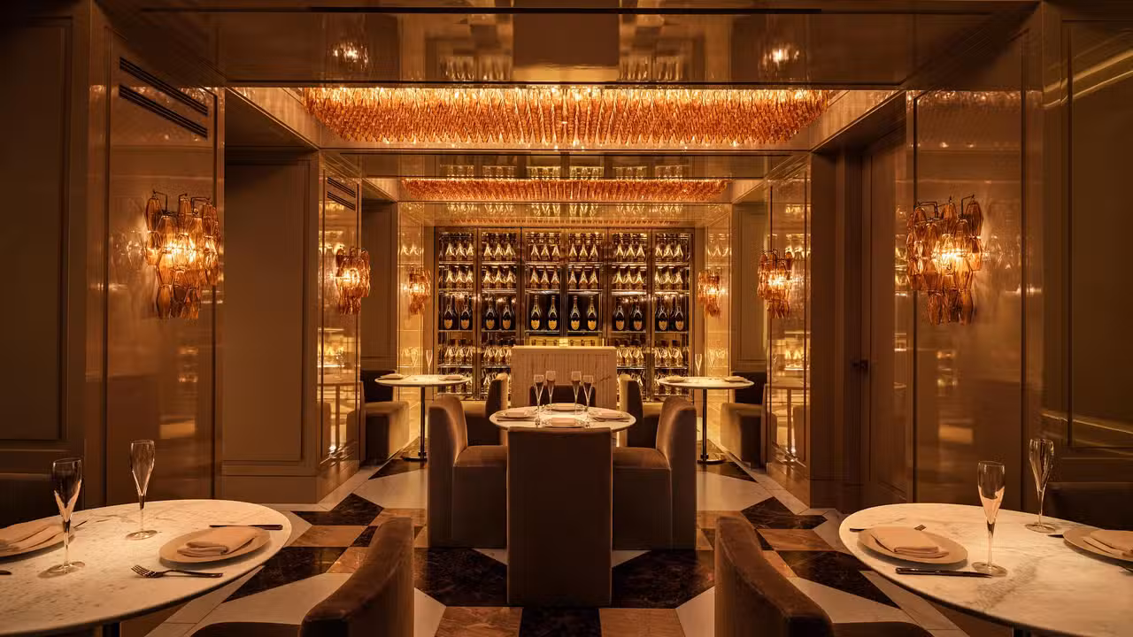 The Champagne & Caviar Bar at RH Guesthouse New York, New York, NY
