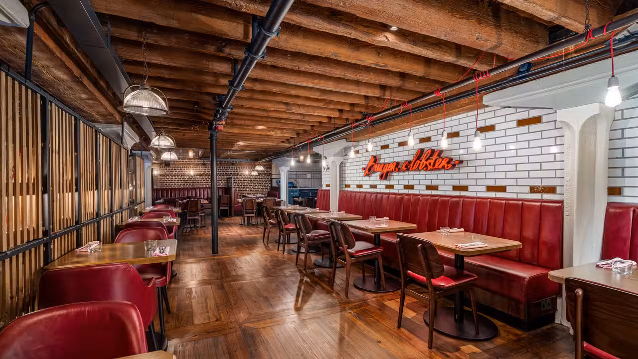 Innen - Burger & Lobster - West India Quay, London, ENG