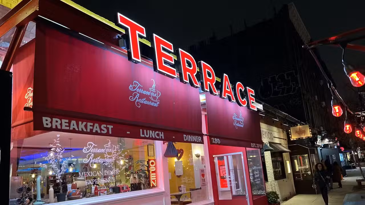 Exterior - Terrace Restaurant and Bakery, Brooklyn, NY