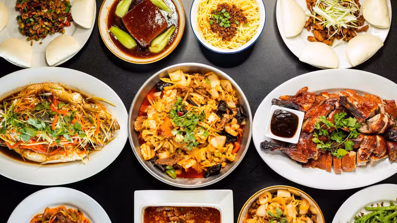 Comida - Sichuan House, San Antonio, TX
