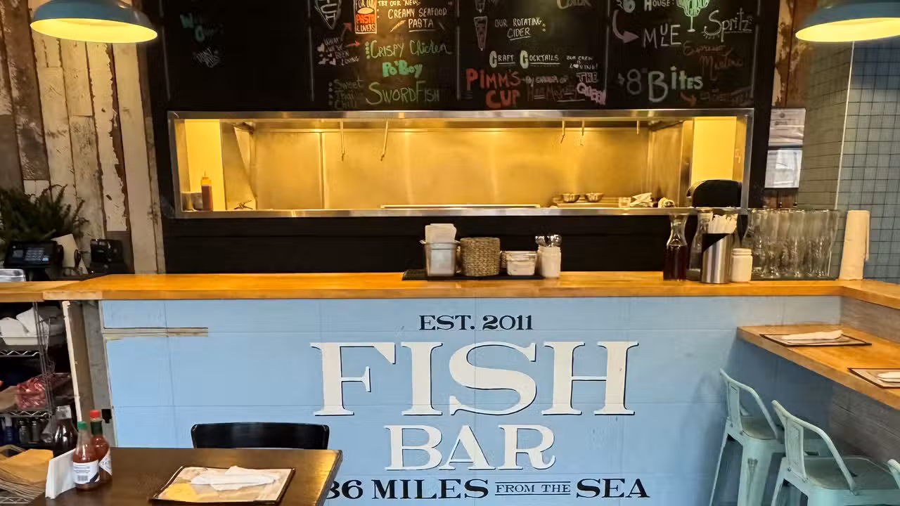 Fish Bar is a fresh fish dining concept by DMK - Fish Bar, Chicago, IL