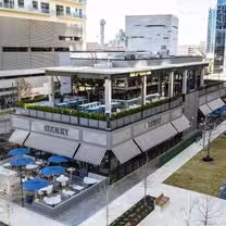 A photo of Hank’s Hideaway - The Henry Dallas Rooftop restaurant