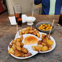 A photo of Café del Mig restaurant