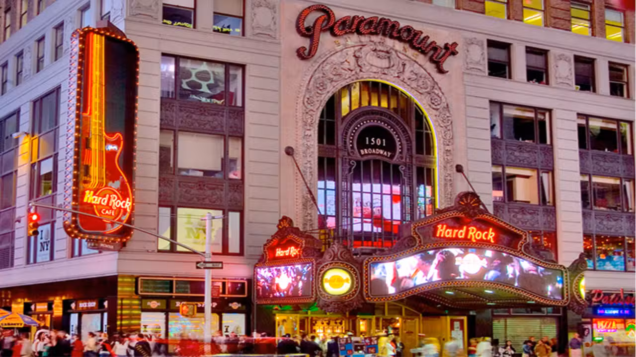 Außen - Hard Rock Cafe - Times Square, New York, NY
