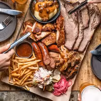 A photo of Barkley's Barbecue restaurant