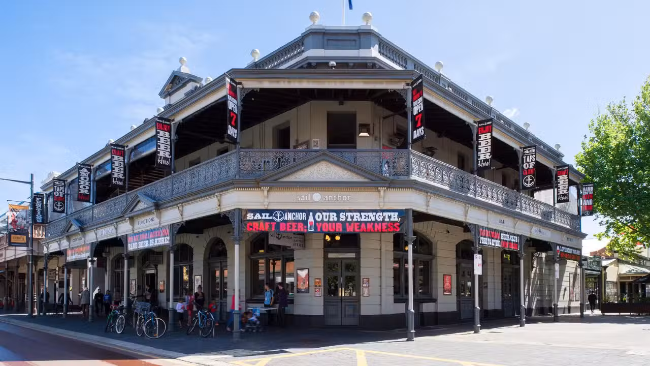 Sail & Anchor Pub Brewery and Restaurant, Fremantle, AU-WA