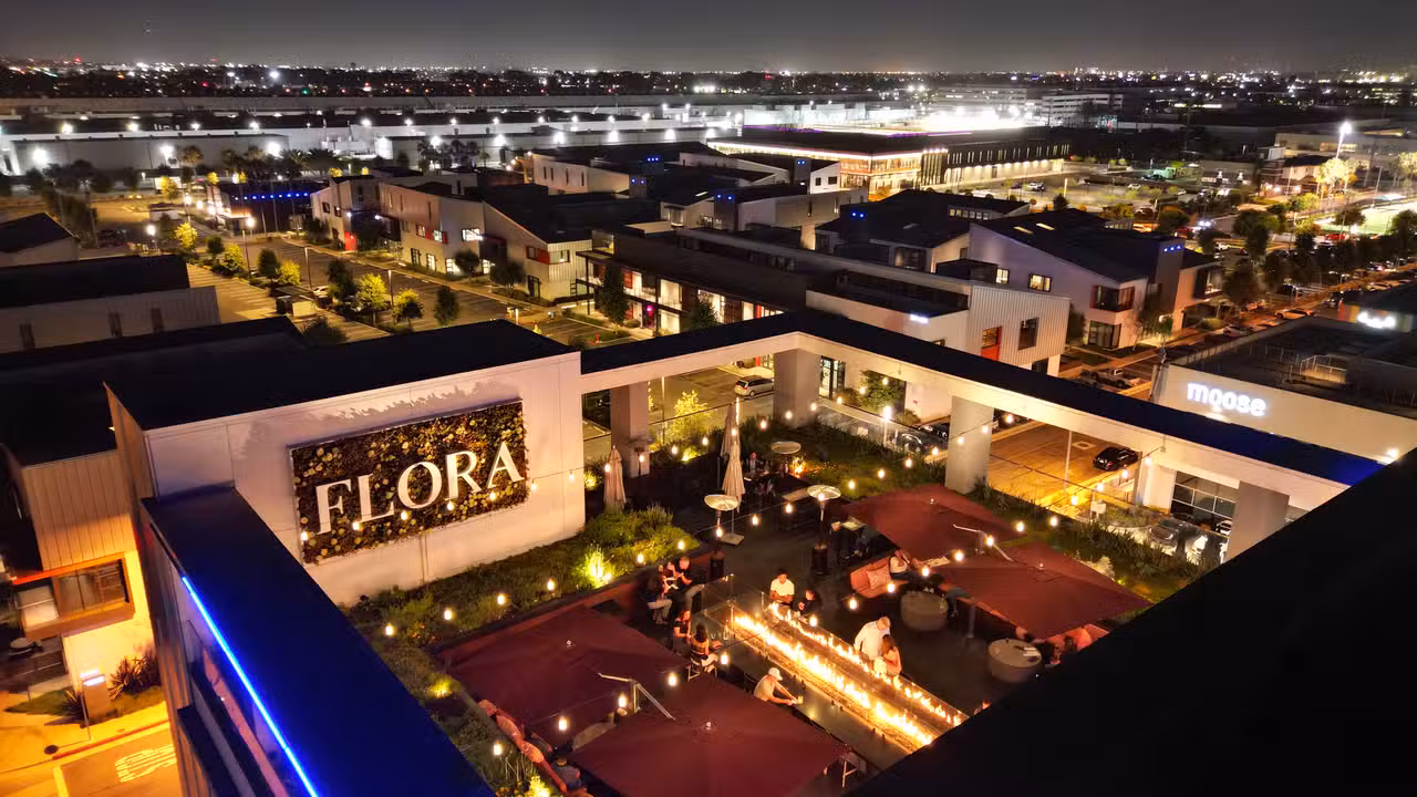 Exterior - Flora Rooftop Bar & Lounge, El Segundo, CA