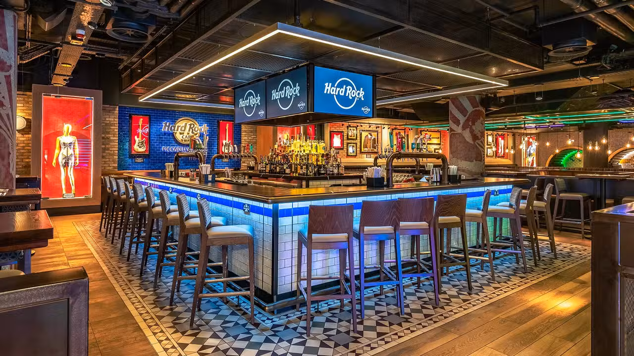 Interior - Hard Rock Cafe London Piccadilly Circus, London, ENG