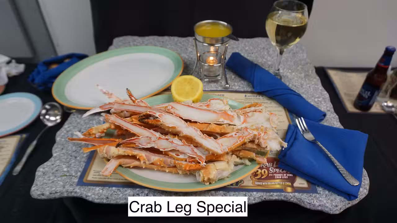 Crab Leg Special - Big Sur Oyster Bar - South Point Casino, Las Vegas, NV