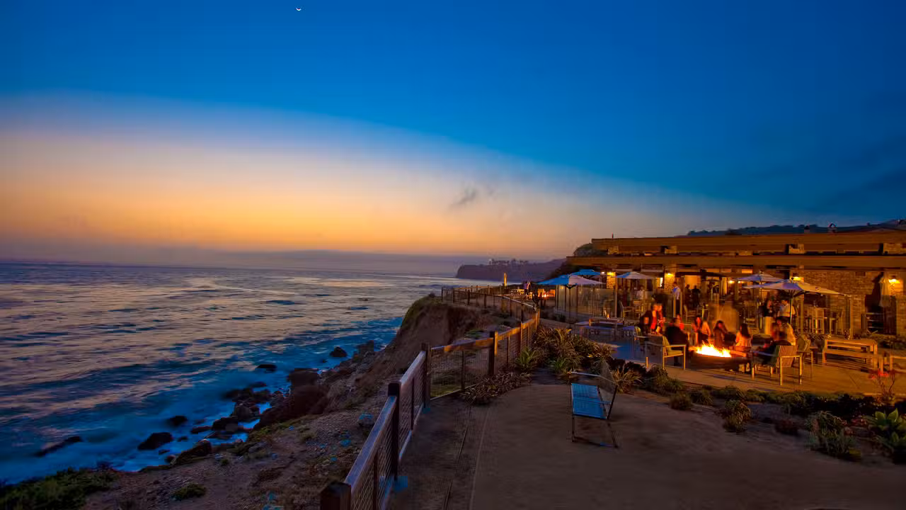 Breath taking sunsets - Nelson's at Terranea Resort, Rancho Palos Verdes, CA