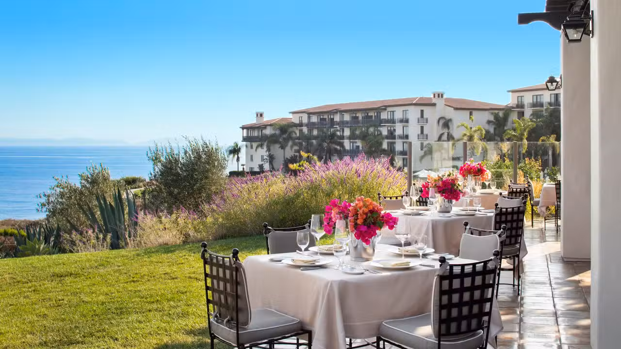 mar'sel patio  - mar'sel at Terranea Resort, Rancho Palos Verdes, CA