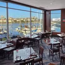 A photo of Blue Crab Seafood House - Coast Victoria Hotel & Marina by APA restaurant