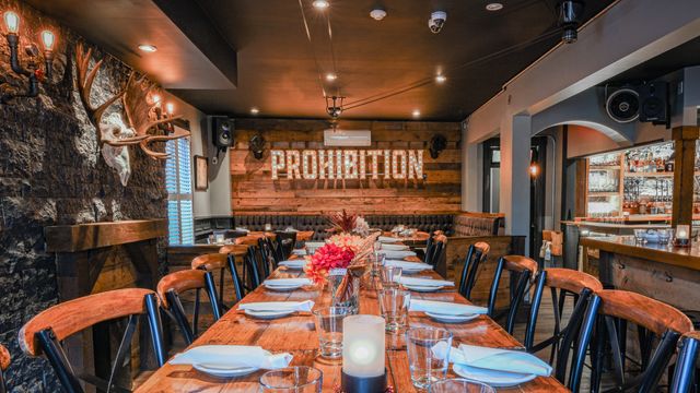 Prohibition Public House — photo via OpenTable