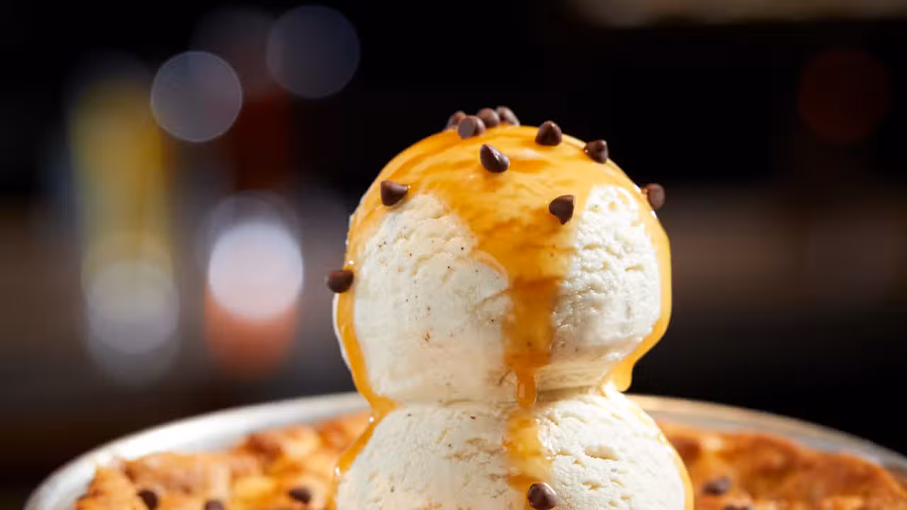 Salted Caramel Pizookie - BJ's Restaurant & Brewhouse - Shenandoah, Shenandoah, TX