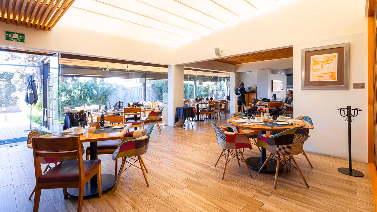 Interior - Restaurante Casa Palmeras, Oaxaca de Juárez, OAX